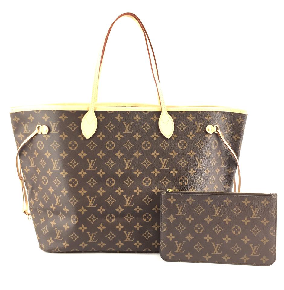 louis vuitton neverfull clutch