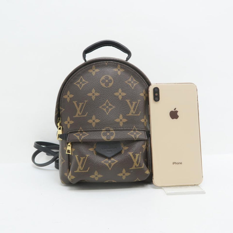 Louis Vuitton Palm Springs Mini Monogram Brown Canvas Backpack – LuxeDH