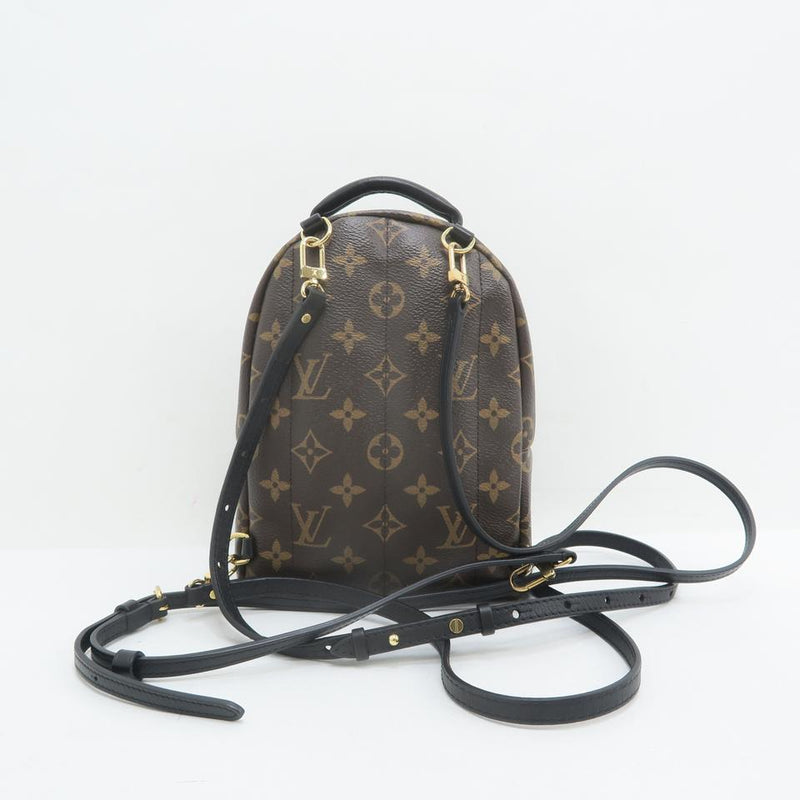 Louis Vuitton Palm Springs Mini Monogram Brown Canvas Backpack – LuxeDH
