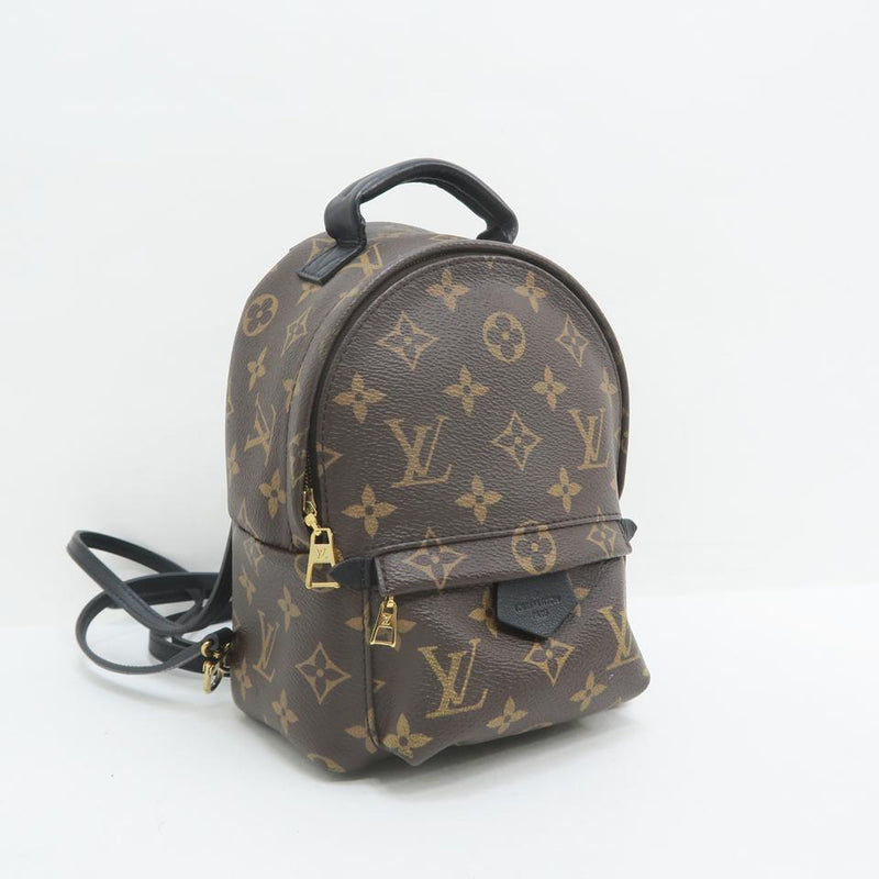 Louis Vuitton Palm Springs Mini Monogram Brown Canvas Backpack – LuxeDH