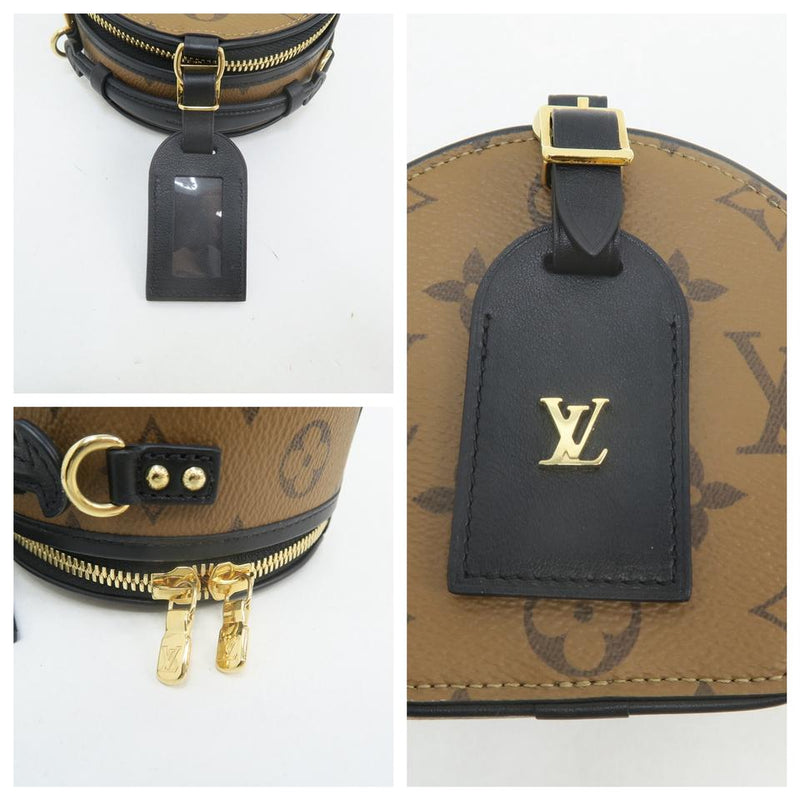 LOUIS VUITTON Petite Boite Chapeau Monogram Canvas Shoulder Handbag M43514