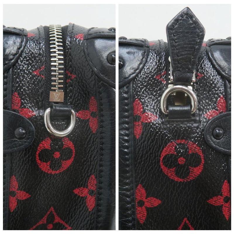 Louis Vuitton Petite Malle 2015 Soft Mm Black Monogram Canvas Cross Body Bag – LuxeDH