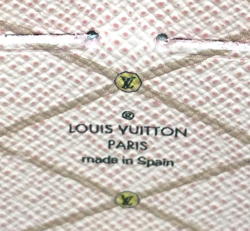 Louis Vuitton Pochette Weekend 4 Way Shoulder Damier Azur with Multicolor Summer Trunks Limited ...