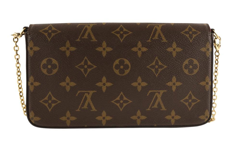 Louis Vuitton Pochette Felicie Brown Monogram Canvas Cross Body Bag – LuxeDH