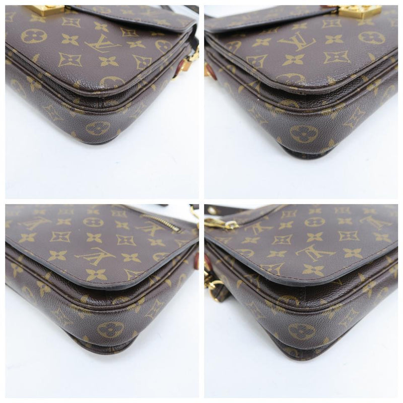 Louis Vuitton Pochette Métis Monogram Brown Canvas Satchel – LuxeDH