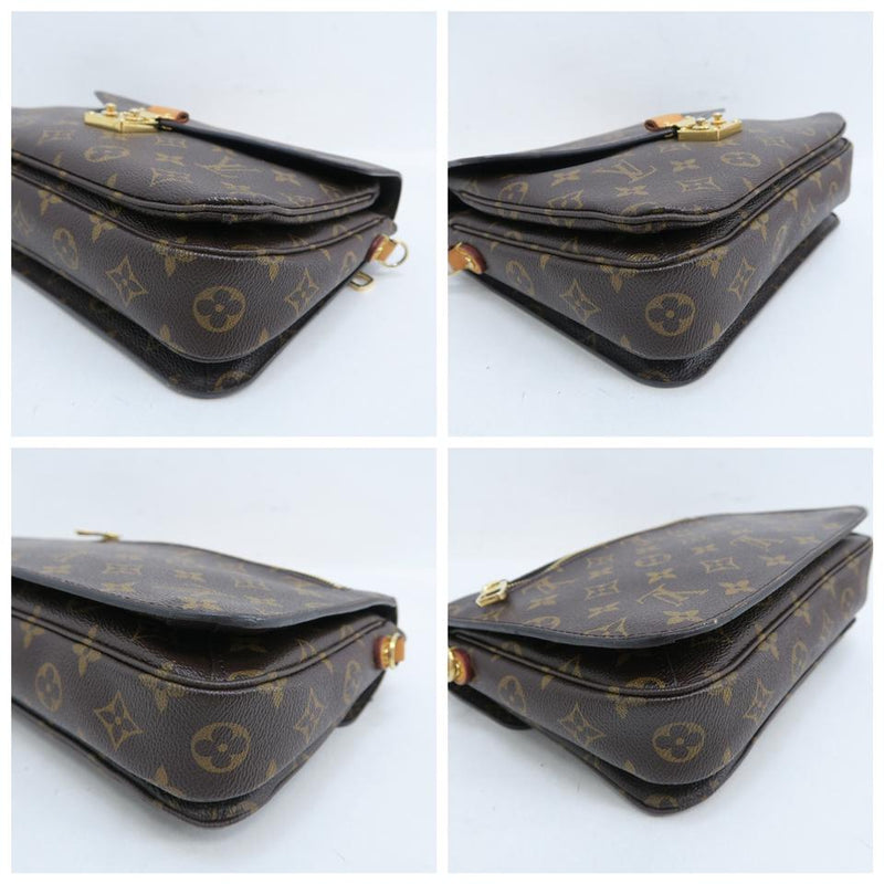 Louis Vuitton Pochette Metis Monogram Brown Canvas Satchel – LuxeDH