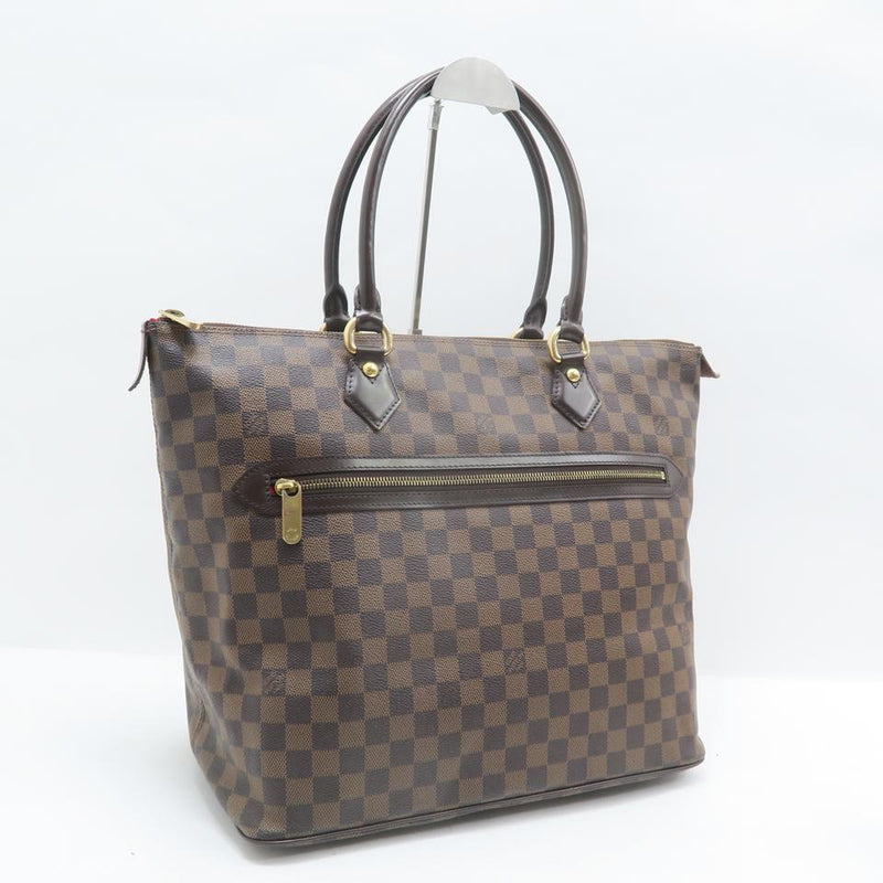 Authentic Louis Vuitton Damier Ebene Saleya GM Tote