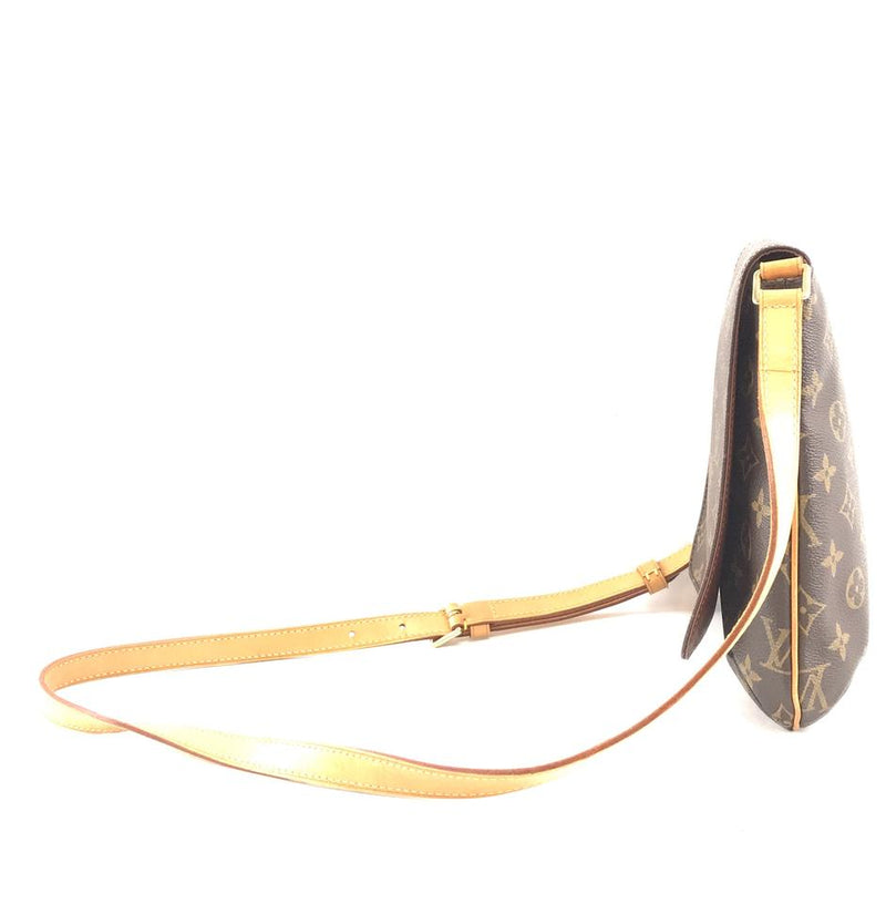 Shoulder - Vuitton - Adjustable - Canvas - Strap - Monogram