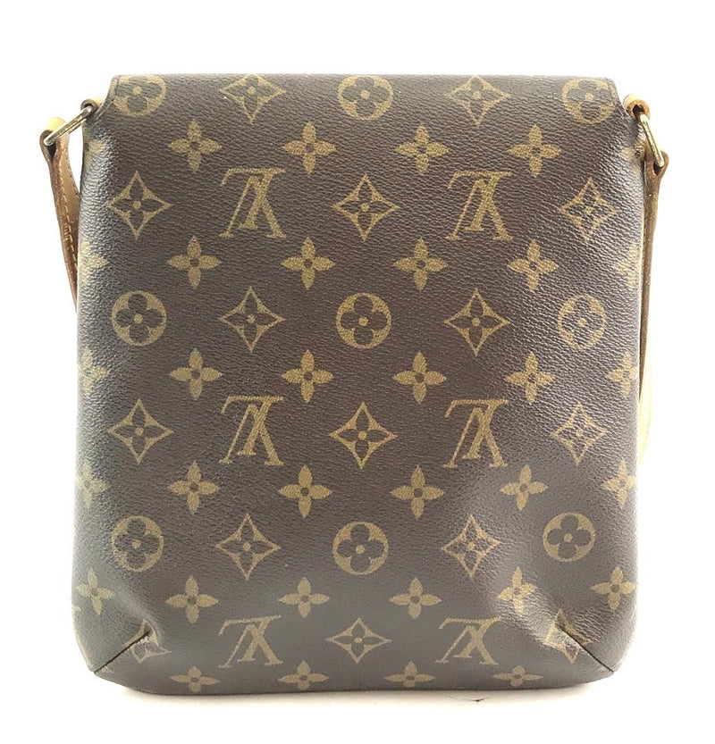 Louis Vuitton Shoulder Musette Salsa Pm Long Adjustable Strap Brown Monogram Canvas Cross Body ...