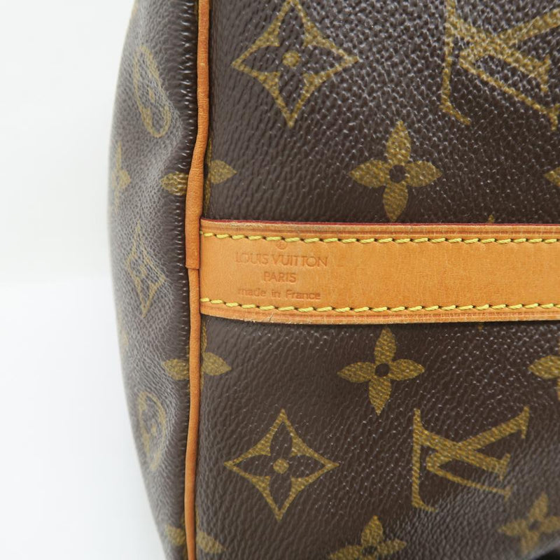 Louis Vuitton Speedy 35 Bandouliere Satchel Monogram Cros Brown Canvas Shoulder Bag – LuxeDH