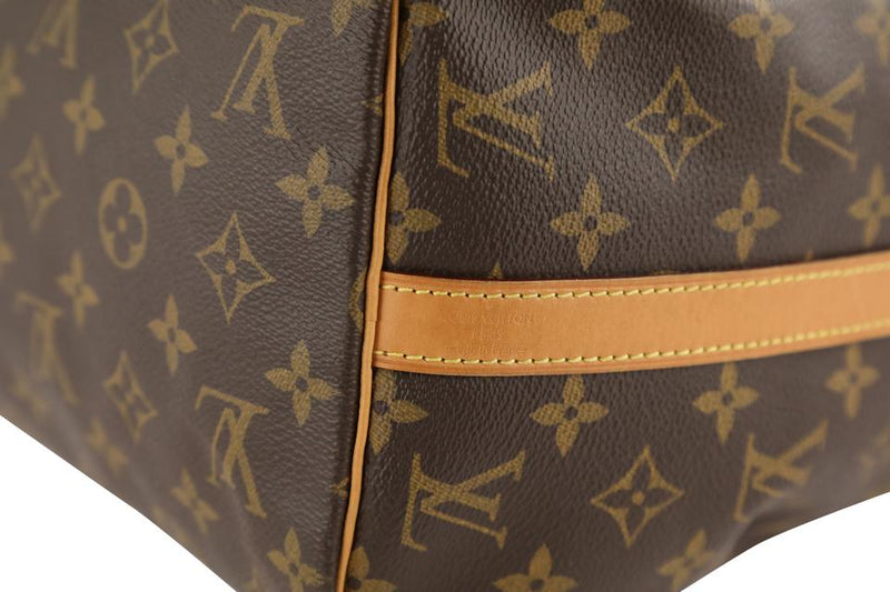 Louis Vuitton Speedy Bandouliere 30 Brown Monogram Canvas Satchel – LuxeDH