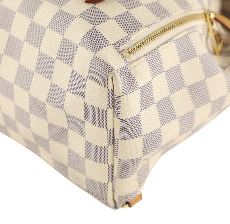 Louis Vuitton Damier Azur Canvas Sperone BB Backpack Bag - Yoogi's