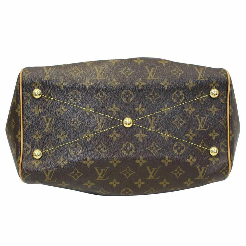 Louis Vuitton Tivoli Gm Brown Monogram Canvas Shoulder Bag – LuxeDH