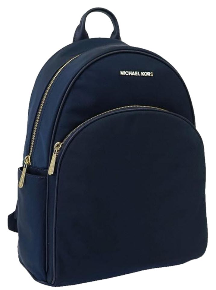 Michael Kors Abbey Large Navy Nylon 