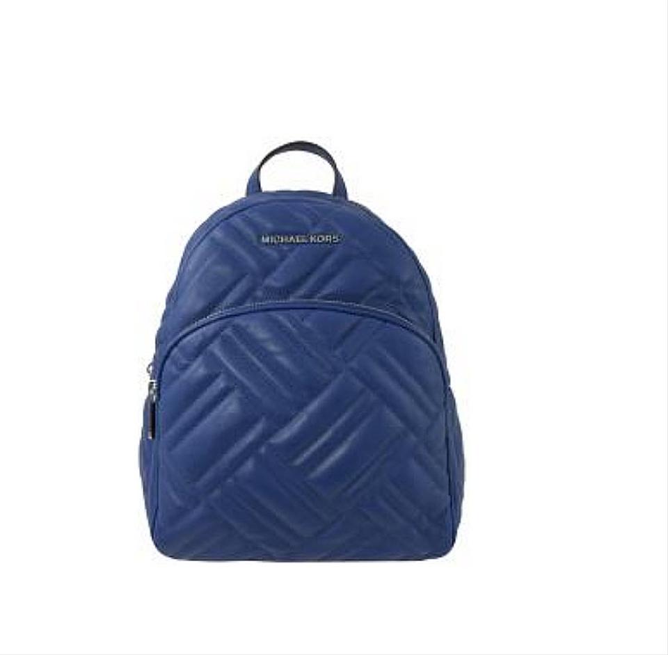 michael kors blue backpack