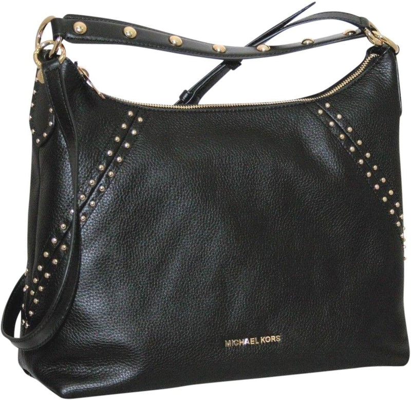 michael kors leather hobo