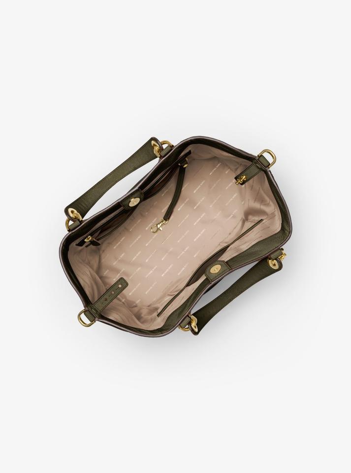brooklyn large leather satchel