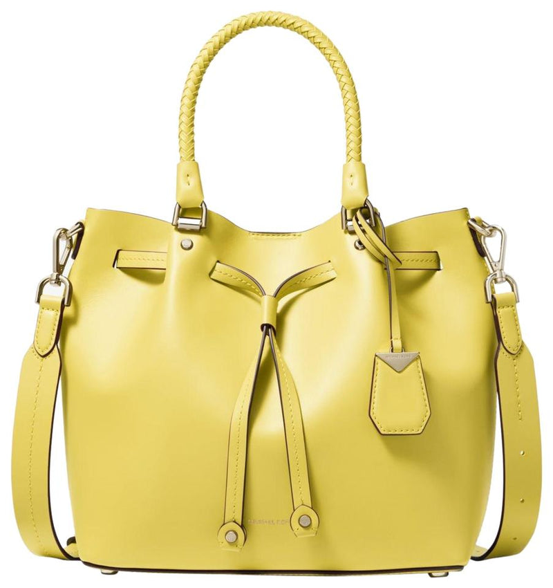 blakely medium leather bucket bag