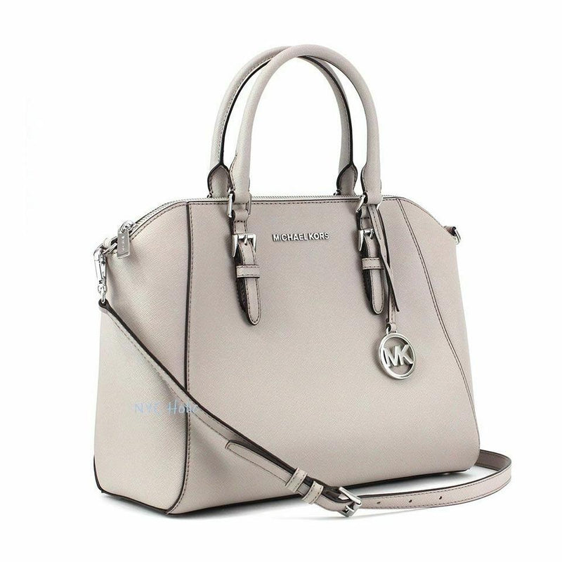 michael kors ciara saffiano leather satchel