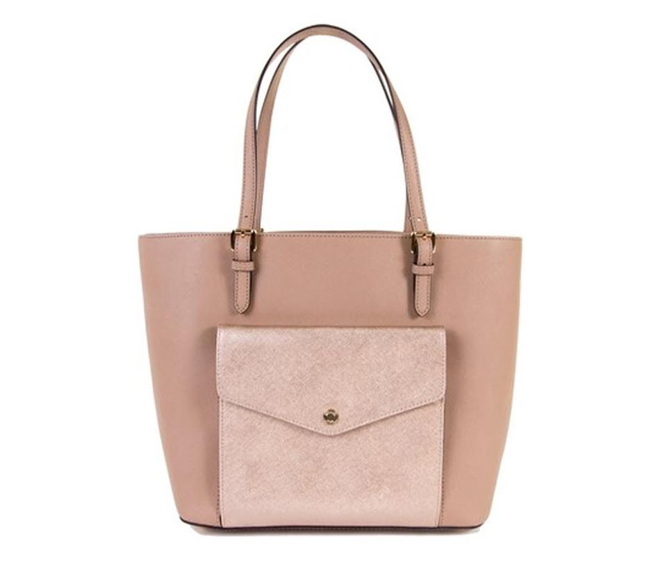 michael kors large snap pocket tote