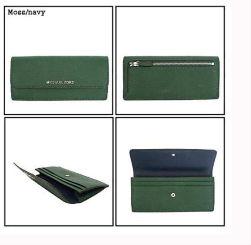 michael kors green wristlet