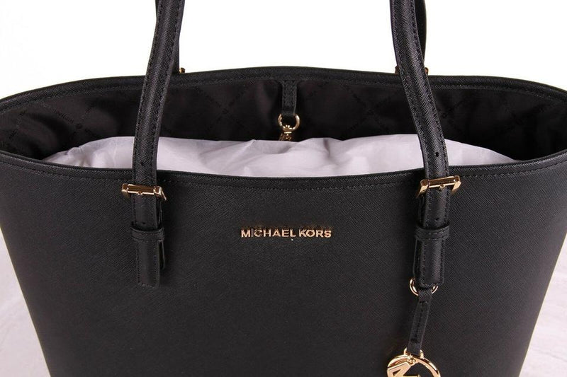 michael kors medium black tote