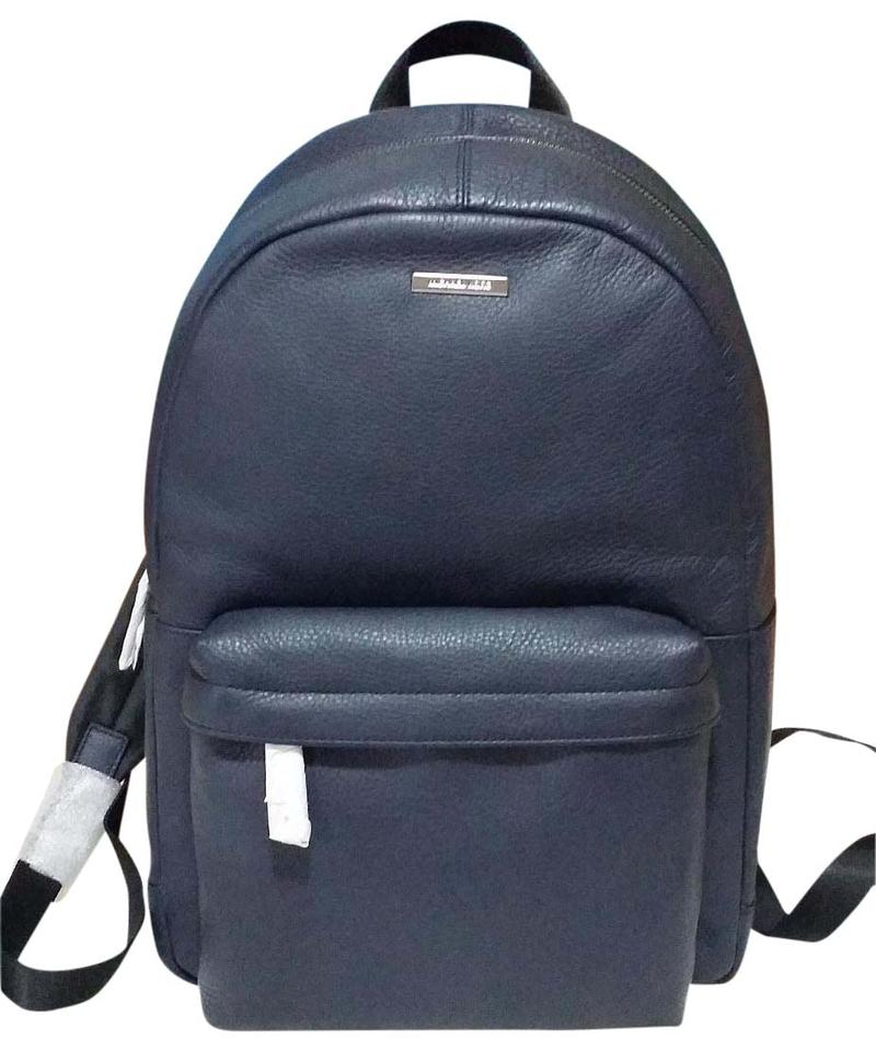 michael kors navy blue backpack