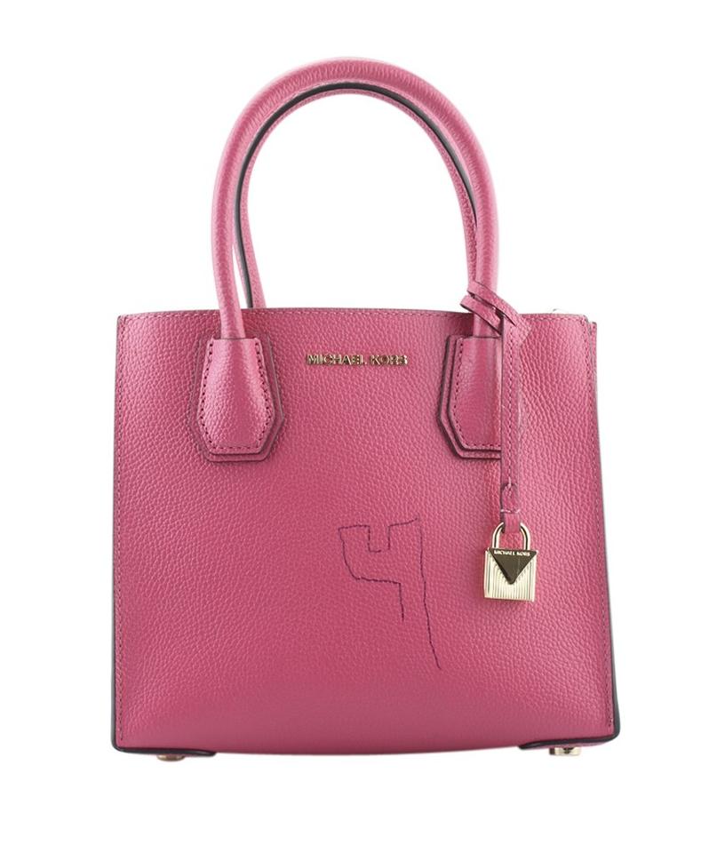 michael kors mercer medium pink