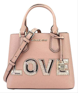 michael kors love bag pink