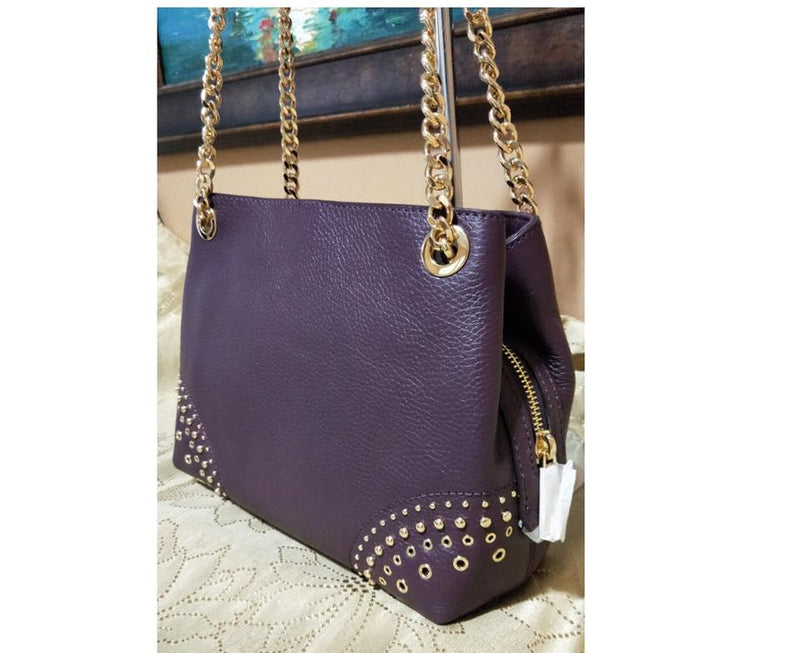 michael kors violet bag