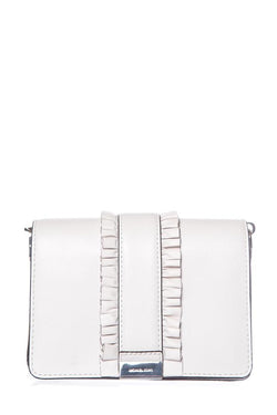 michael kors white clutch