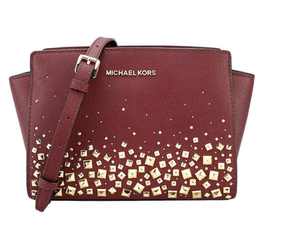 michael kors red selma