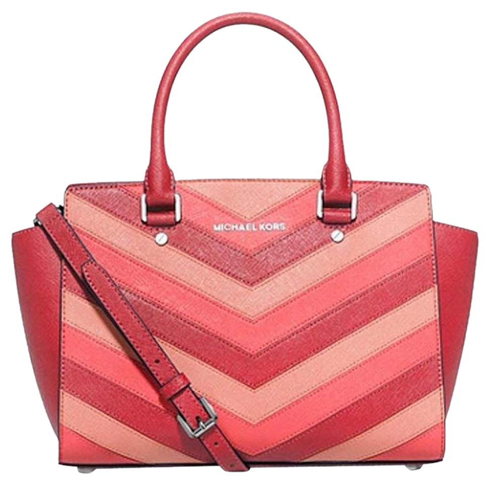 michael kors selma medium pink