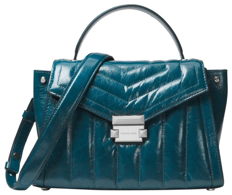 teal michael kors handbag