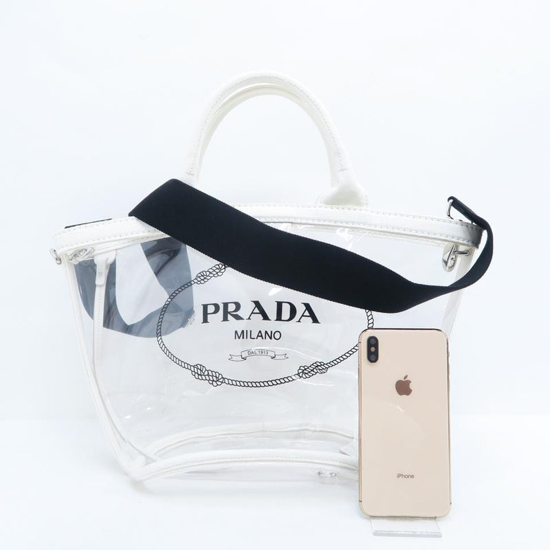 prada pvc tote