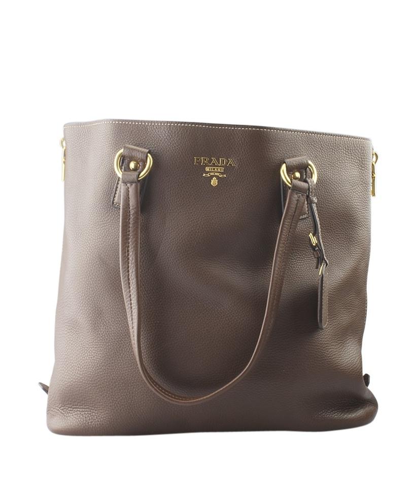 Prada Vitello Daino Br4372 Brown 