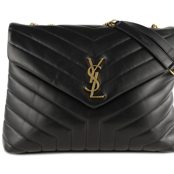 loulou monogram ysl medium chain shoulder bag