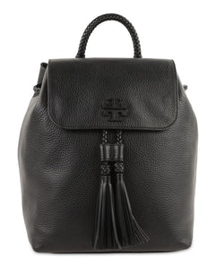 tory burch leather backpack