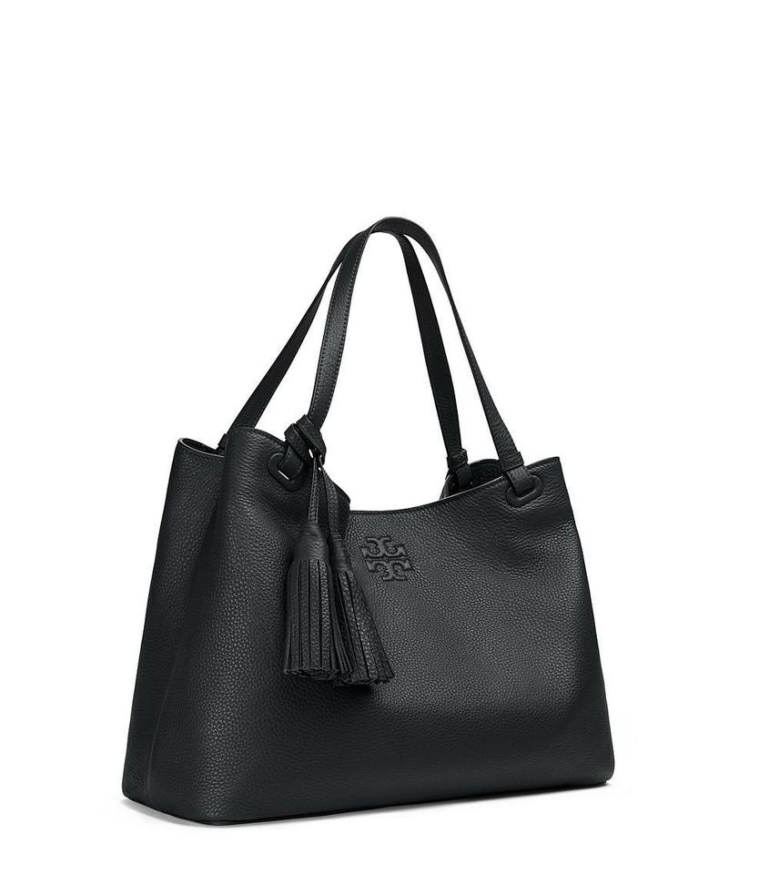 tory burch black tote