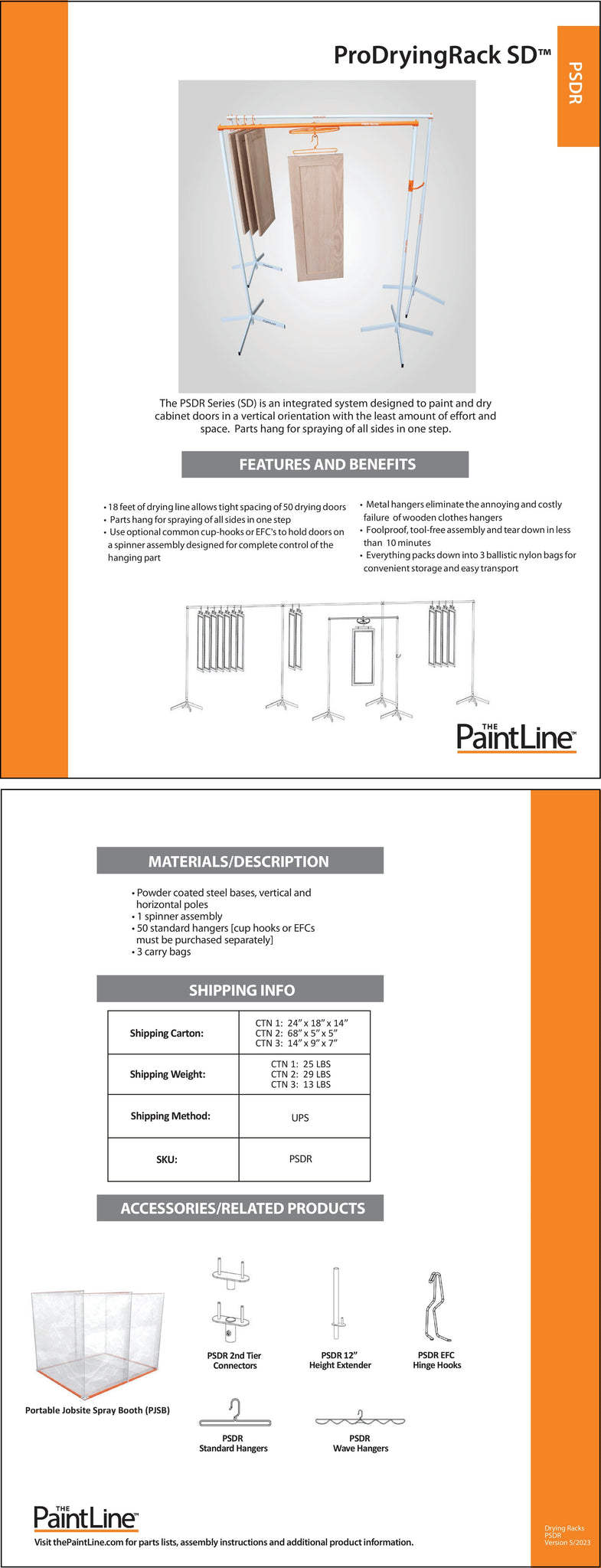 PaintLine PSDR Standard Hangers (Set of 50) Paint Multi-Tool | PSDR.H