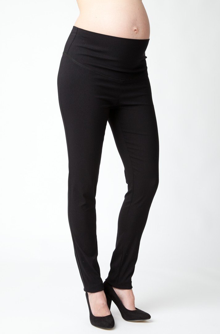 Ripe Maternity Suzie Super Straight Pant - Black - Pregoli