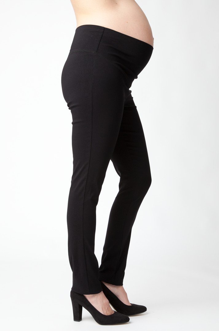 Ripe Maternity Suzie Super Straight Pant - Black - Pregoli