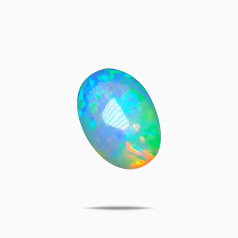 Oval Cabochon Natural Opal Gemstone