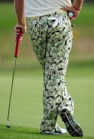Golf money pants