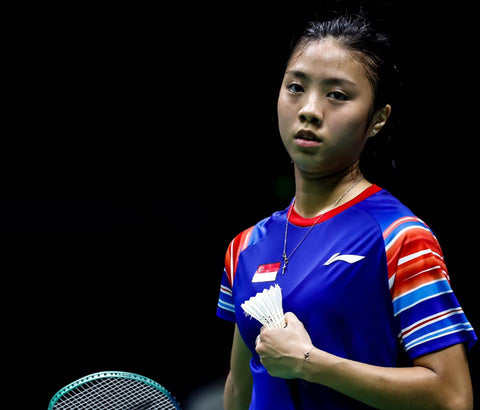 Singaporean shuttler Yeo Jia Min