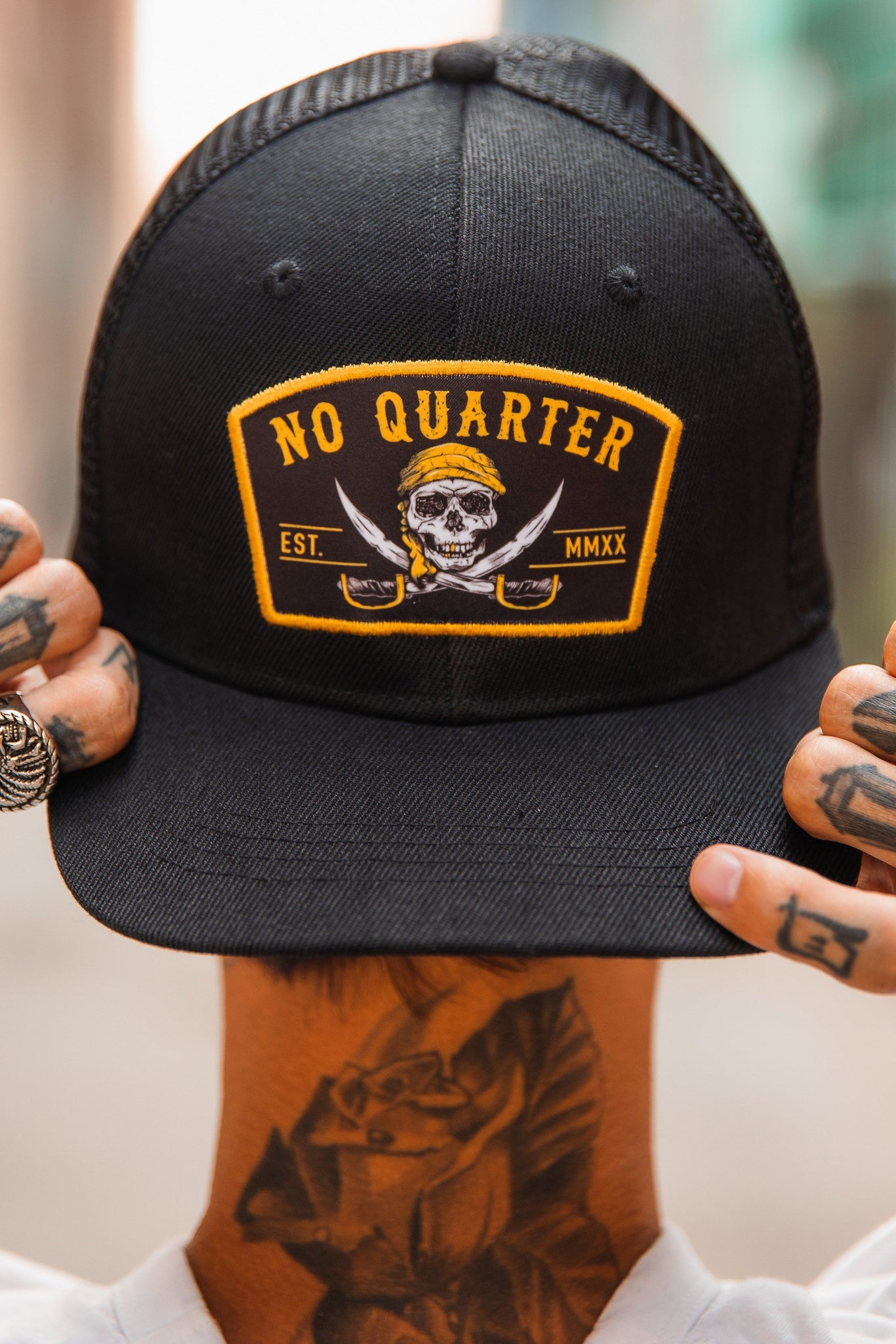 no quarter snapback