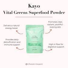 Kayo Vital Greens Superfood Powder Drink Mix