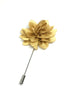 Amour Flower Lapel Pin, Champagne