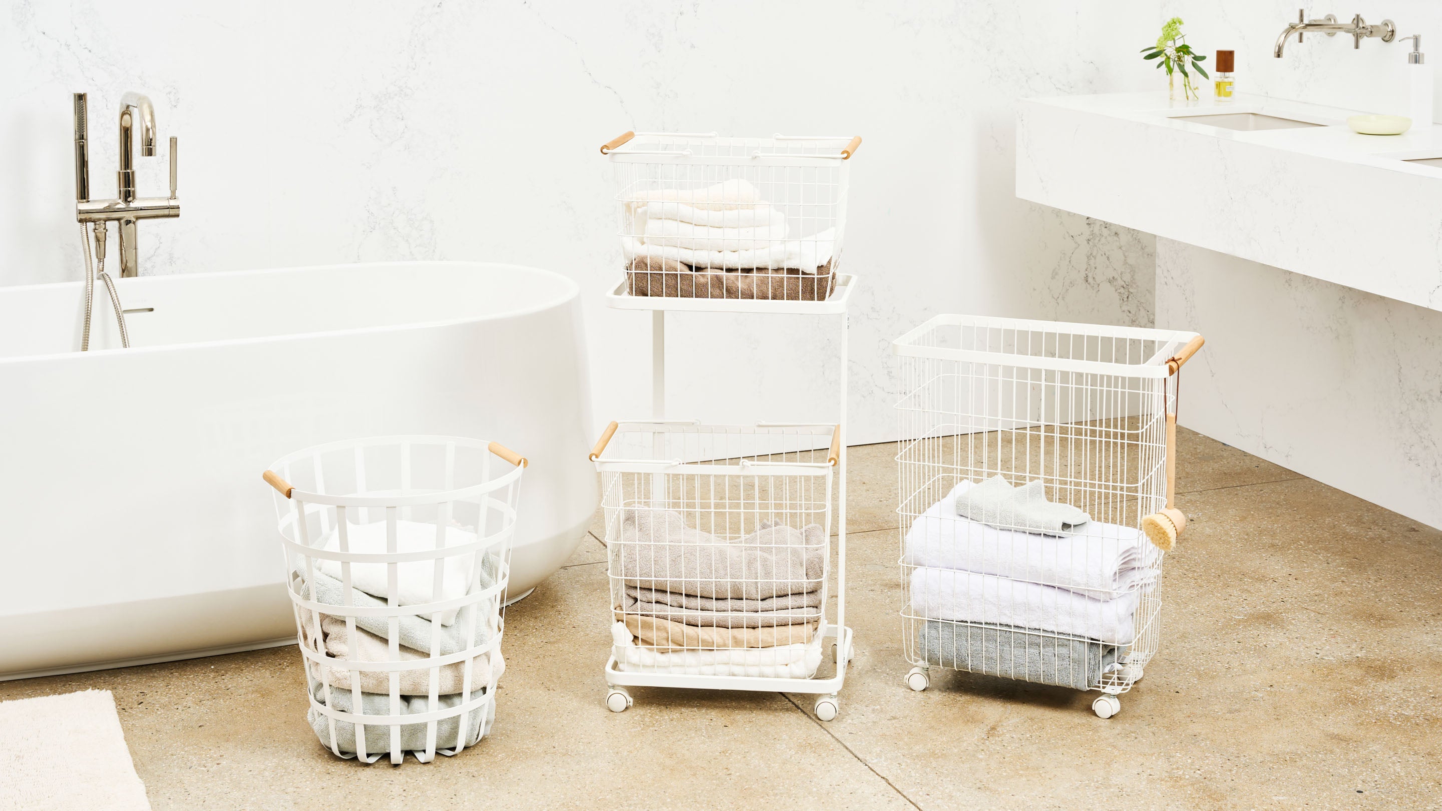 Wire Storage Baskets, Household Pantry Baskets, Wire Baskets For Organizing  Countertop, Closet And Bedroom, Make Life Tidier Metal Basket, Household  Bathroom Kitchen Supplies - Temu