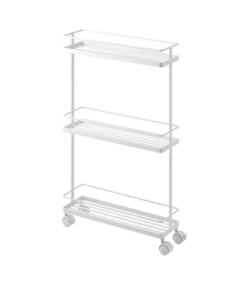 Yamazaki Home Tower 3-Tier Storage Rack White